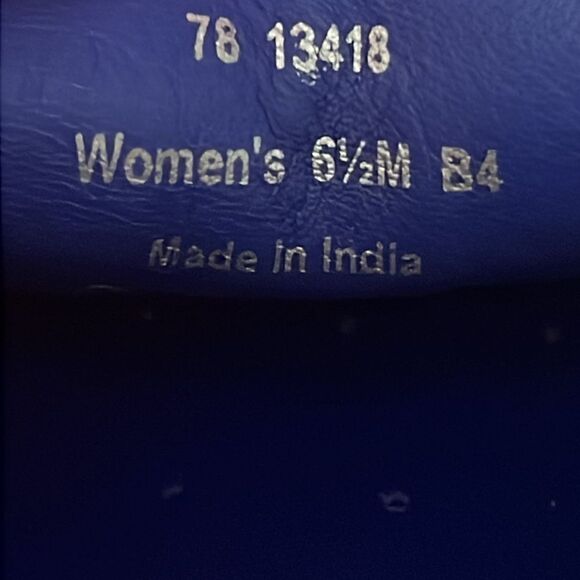 🔥 Johnston & Murphy Womens Orange Slip On Loafer Driving Shoes Sz 6.5 - PERFECT - Picture 11 of 11